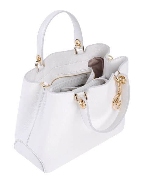 michael kors white bags sale|michael kors off white handbag.